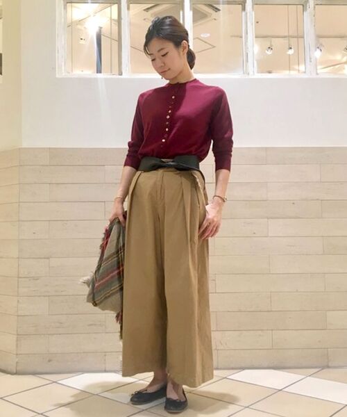 ＊＊NIMES / ニーム その他パンツ | コットンツイル 2タックワイドPT | 詳細11