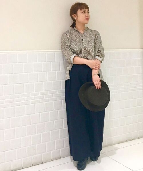 ＊＊NIMES / ニーム その他パンツ | コットンツイル 2タックワイドPT | 詳細12