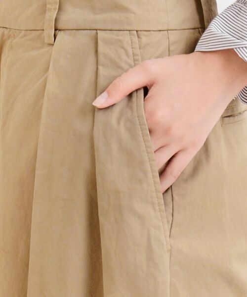 ＊＊NIMES / ニーム その他パンツ | コットンツイル 2タックワイドPT | 詳細6