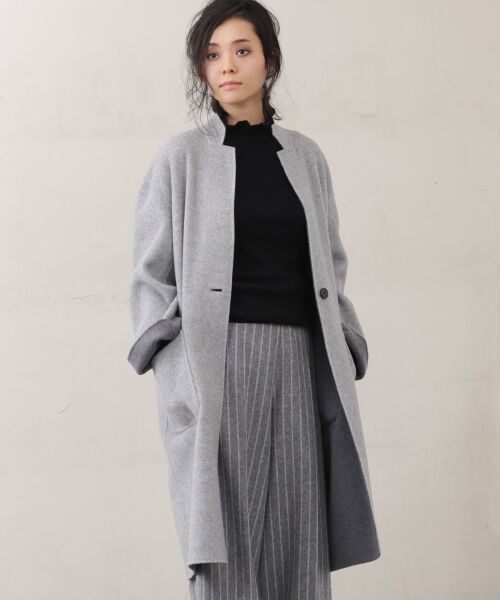 れおぱ　リバーシブルコート セール】 リバー リバーシブルコート （その他アウター）｜＊＊NIMES