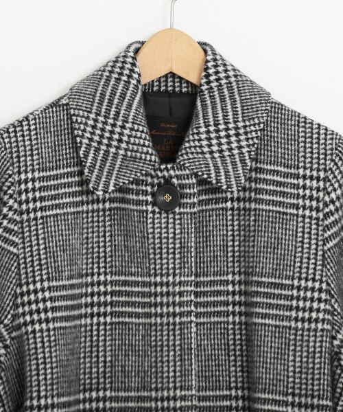 ＊＊NIMES / ニーム その他アウター | メルトン/グレンチェック ベルト付CT | 詳細3