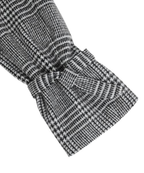 ＊＊NIMES / ニーム その他アウター | メルトン/グレンチェック ベルト付CT | 詳細5