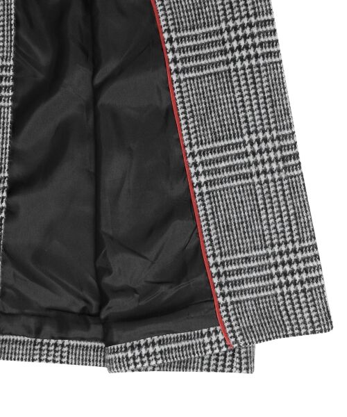 ＊＊NIMES / ニーム その他アウター | メルトン/グレンチェック ベルト付CT | 詳細6