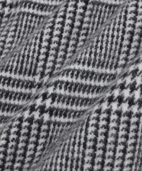 ＊＊NIMES / ニーム その他アウター | メルトン/グレンチェック ベルト付CT | 詳細8