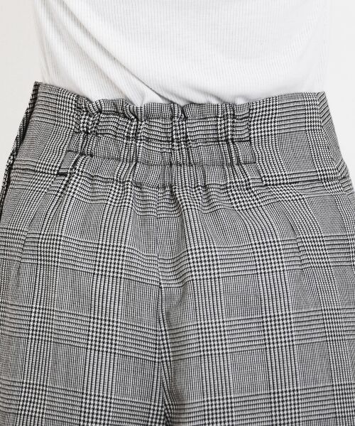 **NIMES / ニーム その他パンツ | W/Pムジ/ウールグレンチェックワイドパンツ | 詳細6