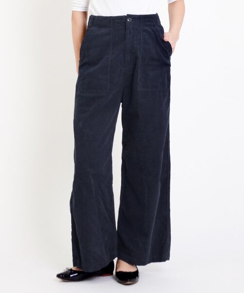 ＊＊NIMES / ニーム その他パンツ | コーディロイ16Wベイカー風PT（ネイビー）