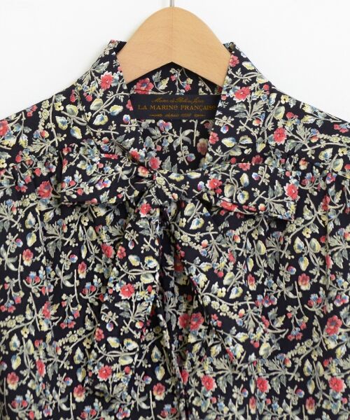 ＊＊NIMES / ニーム シャツ・ブラウス | フラワーptデシン ボータイブラウス | 詳細3