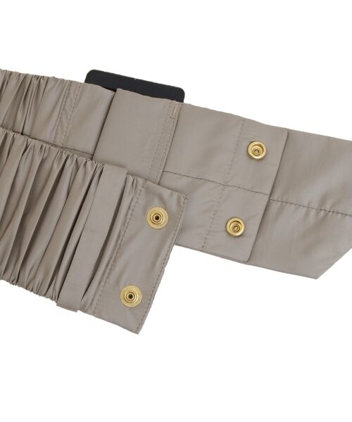 ＊＊NIMES / ニーム その他アウター | ミラノシャンブレー ウェストシェイプスタンドカラーダウン | 詳細12