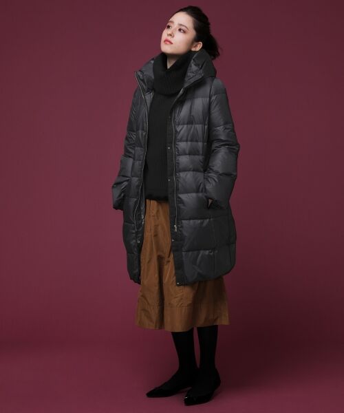 ＊＊NIMES / ニーム その他アウター | ミラノシャンブレー ウェストシェイプスタンドカラーダウン | 詳細3