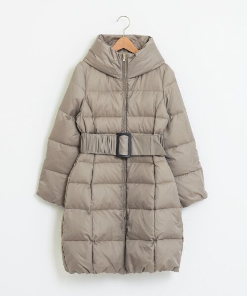 ＊＊NIMES / ニーム その他アウター | ミラノシャンブレー ウェストシェイプスタンドカラーダウン | 詳細5