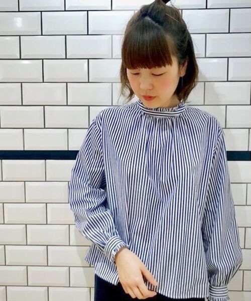 ジャンティ社製ネイビー フリル ジャンティシャセイネイビー フリル