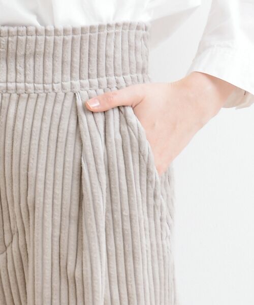 **NIMES / ニーム その他パンツ | 3ウェールコール タックワイドパンツ | 詳細7