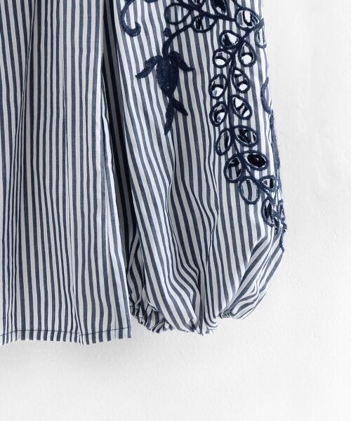 23 ニーム NIMES ブラウス シャツ トップス 刺繍 レース NÎMES ニーム — LA MARINE FRANCAISE