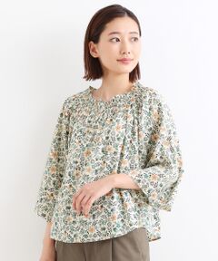 LIBERTYシャーリングブラウス