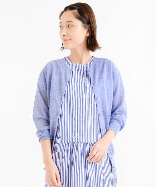 ＊＊NIMES / ニーム ニット・セーター | 12G TOPラミー クルーN C/D | 詳細1