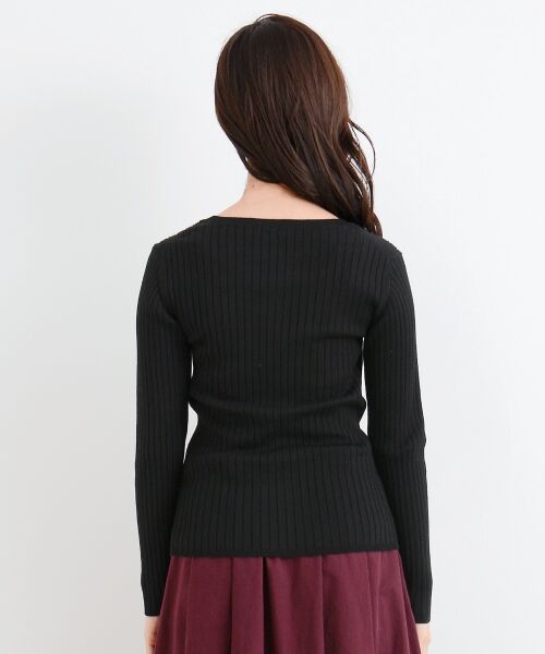 ＊＊NIMES / ニーム ニット・セーター | 14G Wide Rib クルーN P/O | 詳細3