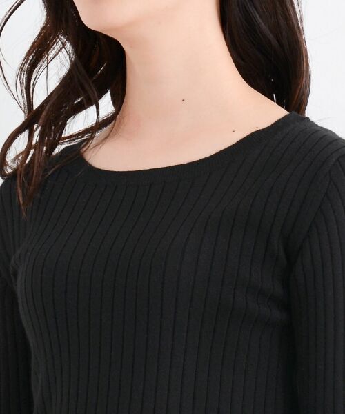 ＊＊NIMES / ニーム ニット・セーター | 14G Wide Rib クルーN P/O | 詳細4