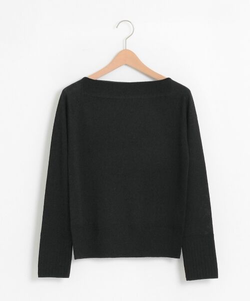 ＊＊NIMES / ニーム ニット・セーター | 14G CASH TOUCH ボートネックP/O | 詳細2