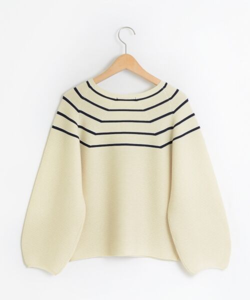 ＊＊NIMES / ニーム ニット・セーター | 12GGリンクス ボリュームスリーブP/O | 詳細1