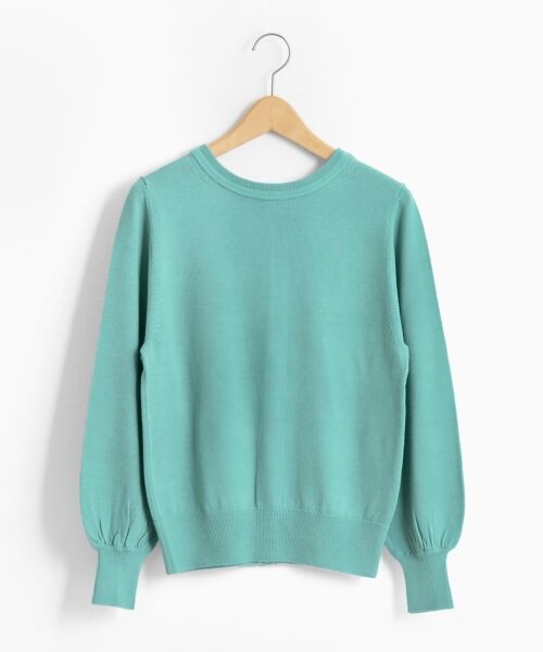 ＊＊NIMES / ニーム ニット・セーター | 14G天竺度詰 2way C/D（ミント）