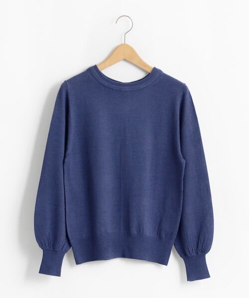 ＊＊NIMES / ニーム ニット・セーター | 14G天竺度詰 2way C/D | 詳細1