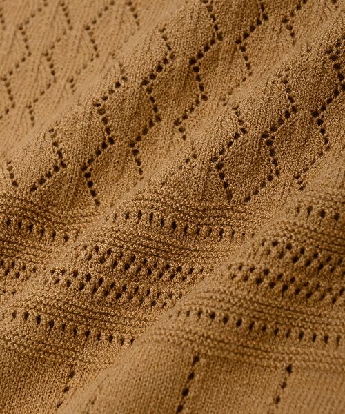 ＊＊NIMES / ニーム カーディガン・ボレロ | レーヨンナイロン透かし柄カーディガン | 詳細6