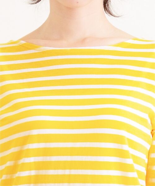 ＊＊NIMES / ニーム カットソー | C/R/Raボーダー ボートネックP/O | 詳細4