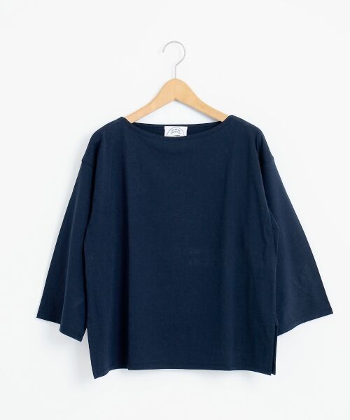 ＊＊NIMES / ニーム カットソー | サイロプレミアムBD P/O（ネイビー）