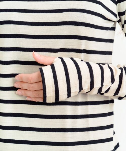 ＊＊NIMES / ニーム カットソー | 2/72ウォッシャブル天竺B.D タートルN P/O | 詳細6