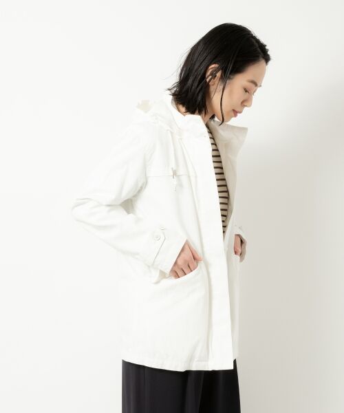 ＊＊NIMES / ニーム その他アウター | シャトルオックス フード取外しCT（ホワイト）
