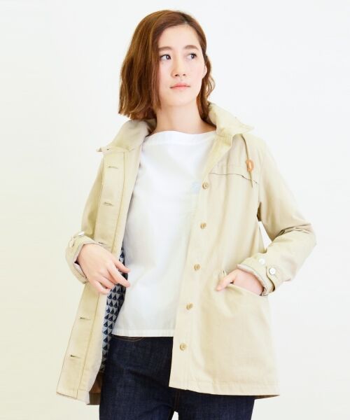 ＊＊NIMES / ニーム その他アウター | シャトルオックス フード取外しCT（ベージュ）