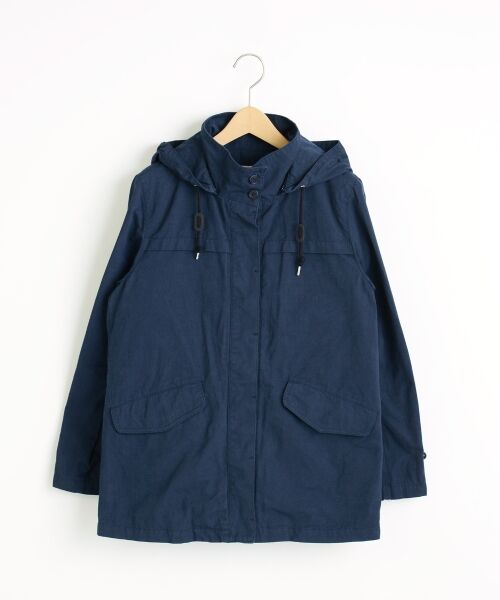 ＊＊NIMES / ニーム その他アウター | シャトルオックス フード取外しCT（ネイビー）