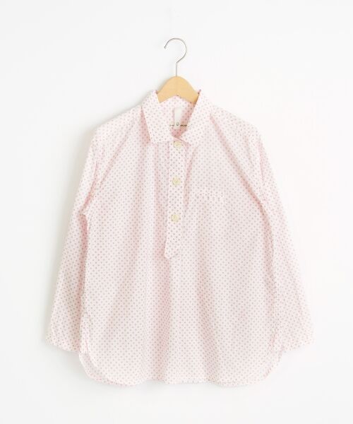 ＊＊NIMES / ニーム シャツ・ブラウス | Blanc et Bleu P/O（ピンク）