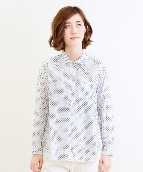 ＊＊NIMES / ニーム シャツ・ブラウス | Blanc et Bleu P/O | 詳細1