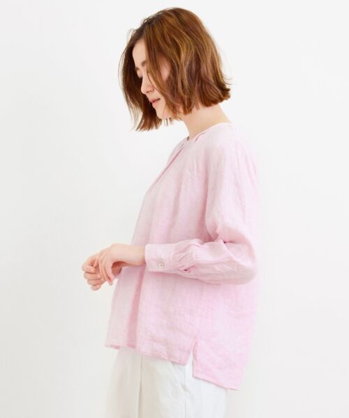 セール】 60Linen ブラウス （シャツ・ブラウス）｜＊＊NIMES / ニーム