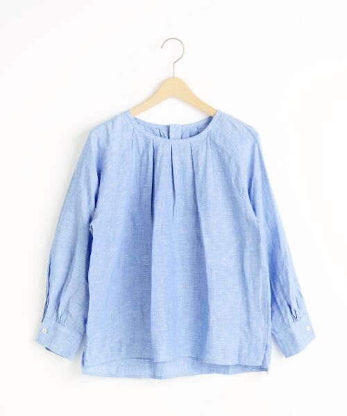 セール】 60Linen ブラウス （シャツ・ブラウス）｜＊＊NIMES / ニーム