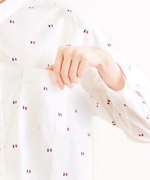 ＊＊NIMES / ニーム シャツ・ブラウス | Blanc et Bleu ドロップSH | 詳細5