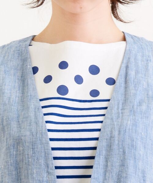 ＊＊NIMES / ニーム その他アウター | 40Linen  ロングガウン | 詳細4