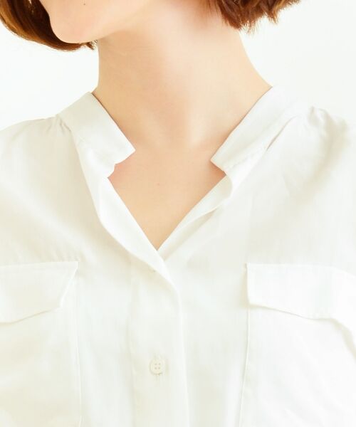 ＊＊NIMES / ニーム シャツ・ブラウス | S/RYデシン ブラウス | 詳細4