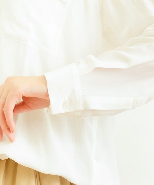 ＊＊NIMES / ニーム シャツ・ブラウス | S/RYデシン ブラウス | 詳細5