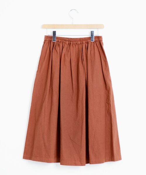＊＊NIMES / ニーム ミニ・ひざ丈スカート | 40/1超長綿タイプライター スカート | 詳細2