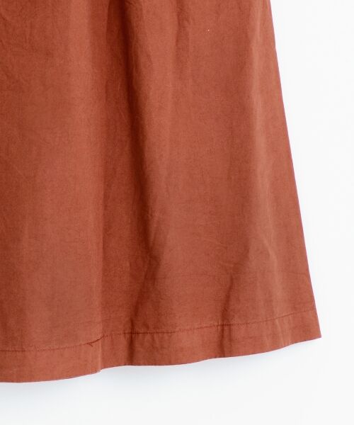 ＊＊NIMES / ニーム ミニ・ひざ丈スカート | 40/1超長綿タイプライター スカート | 詳細4