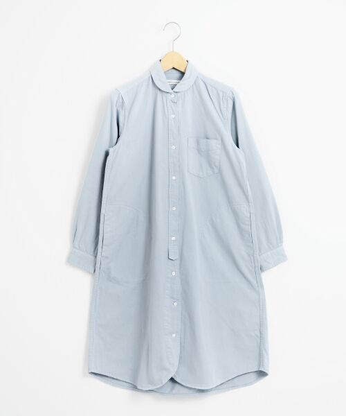 ＊＊NIMES / ニーム ミニ丈・ひざ丈ワンピース | サテンピーチ ワンピース（グレー）