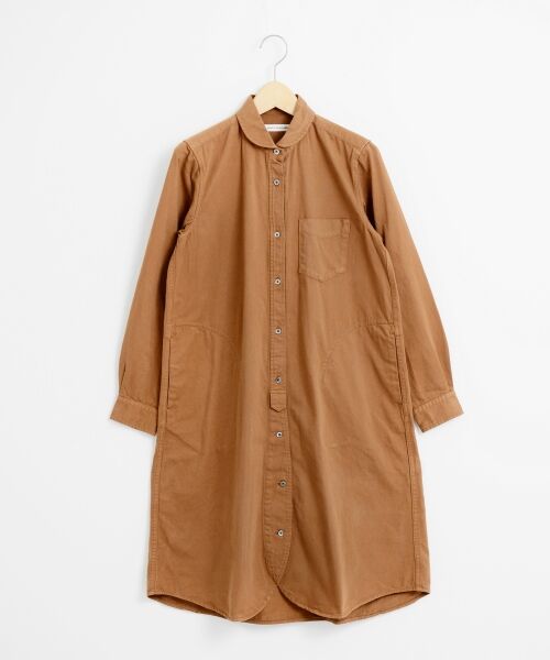 ＊＊NIMES / ニーム ミニ丈・ひざ丈ワンピース | サテンピーチ ワンピース | 詳細1