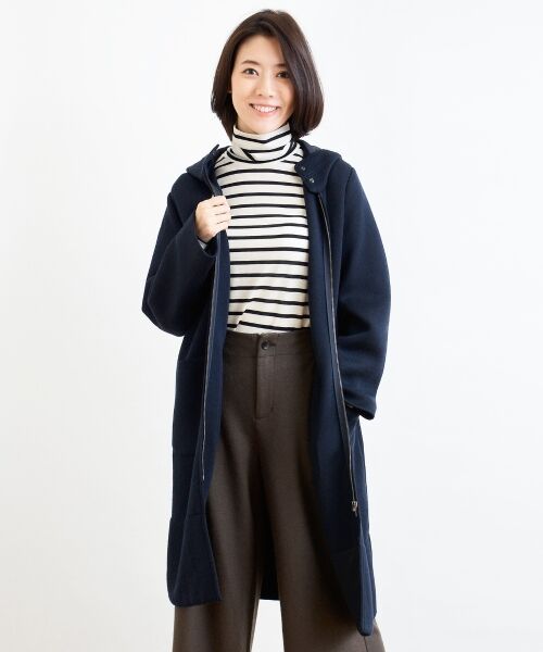 セール】 ダンボールニットフーデットコート （その他アウター