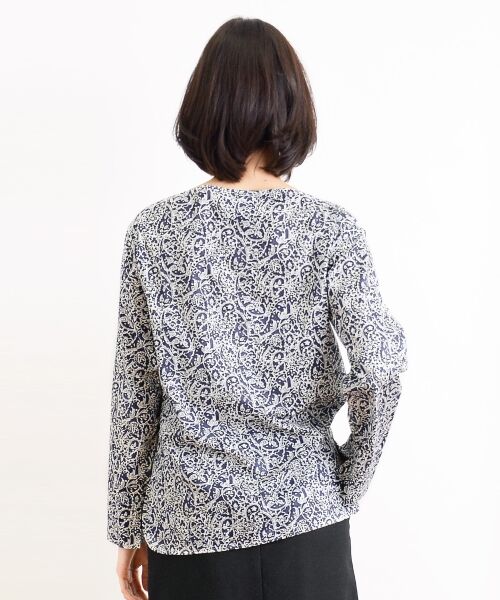 ＊＊NIMES / ニーム シャツ・ブラウス | ピーチツイル et Lagos Laurel ボートネックP/O | 詳細3