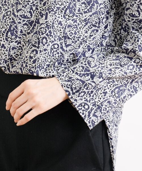 ＊＊NIMES / ニーム シャツ・ブラウス | ピーチツイル et Lagos Laurel ボートネックP/O | 詳細5