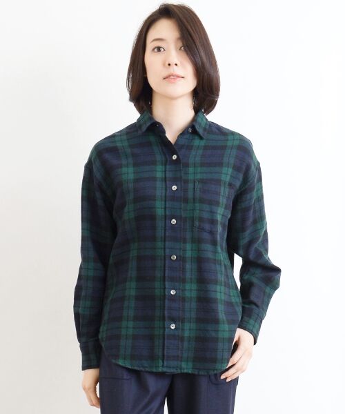 ＊＊NIMES / ニーム シャツ・ブラウス | C/Wチェック   SH | 詳細1