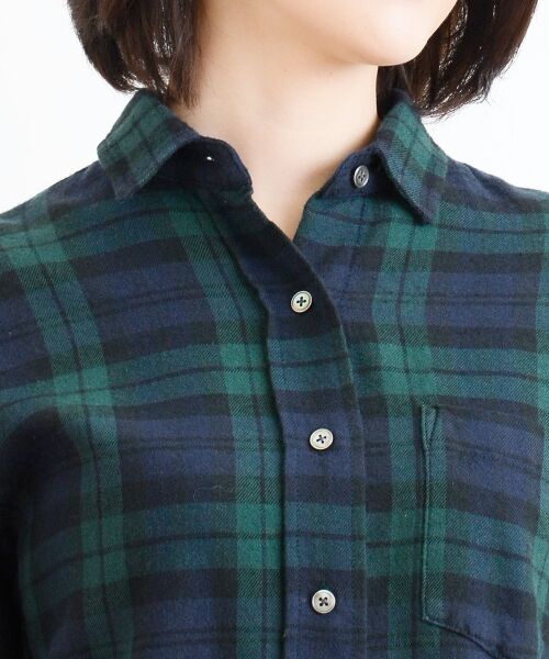 ＊＊NIMES / ニーム シャツ・ブラウス | C/Wチェック   SH | 詳細4