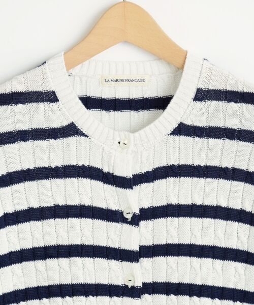 ＊＊NIMES / ニーム ニット・セーター | 9Gミニケーブル クルーネックC/D | 詳細4